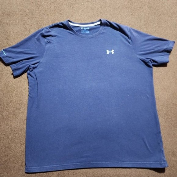 Under Armour Other - Under Armour Men's Blue Loose Heatgear Shirt Size XXL